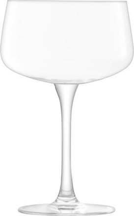 LSA Arc Set of 4 Saucer Cocktail Glasses in Clear at Nordstrom