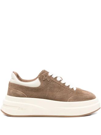 Ash Idol platform suede sneakers - Brown