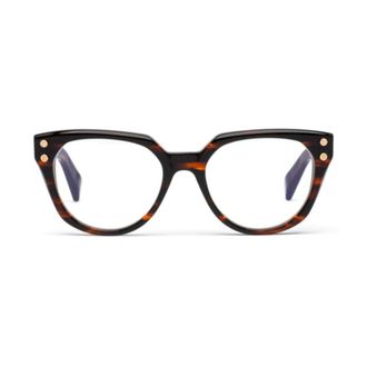 Balmain Yvonne Cat-Eye Tortoiseshell Sunglasses