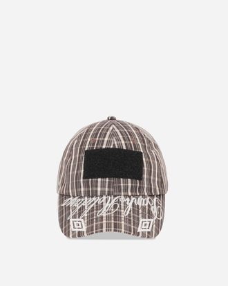 Umbro Check Hazard Cap Beige / Dark Brown