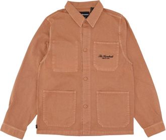 The Hundreds Lens Work Jacket - Heren - Zomerjassen - Bruin - S - Katoen - Jassen