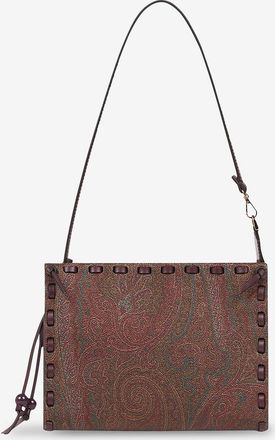 Etro Jacquard-Clutch mit Schultergurt Arnica 1984