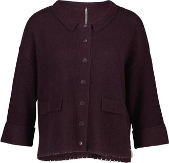 Henry Christ Truien & Vesten, Dames, Rood, M, Katoen, Cashmere/Katoen Vest
