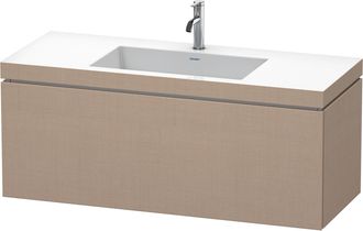 Duravit Duravit - Mueble De Ba&ntilde;o L-cube Wt Vero Air 500x1200x480mm 1 Orificio Para Grifer&iacute;a Lino