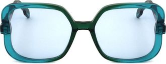 Silvian Heach Sunday Sun 20106 Womens Sunglasses Blue Size 53