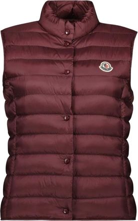 Moncler Jassen, Dames, Rood, S, Nylon, Liane Vest