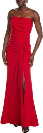 Tadashi Shoji Dorsett Pleated Crepe Gown
