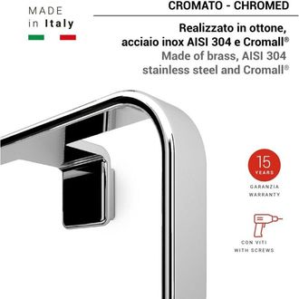 Gedy Gedy - A9701300000 Il Giglio Toallero Argolla Cromo - Ref: A9701300000