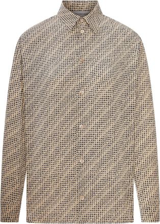 Balenciaga MONOGRAM SHIRT IN SILK CREPE - Balenciaga - Woman