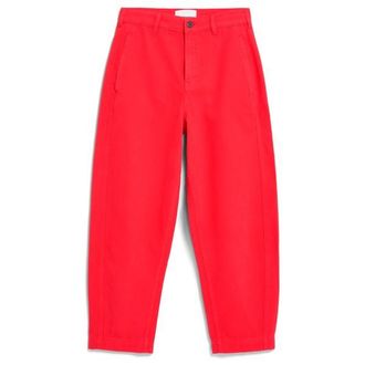 Armedangels Workwear Canvas Barrel Pant Freizeithose f&uuml;r Damen | rot