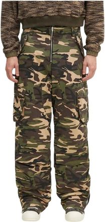 Andersson Bell Pantaloni Cargo Imbottiti Reversibili Mimetici - - Trousers - Uomo - Multicolore - L
