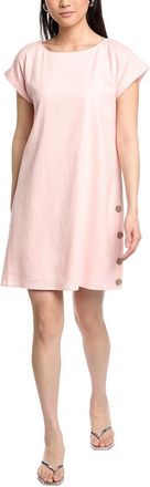 Jones New York Linen-Blend Swing Dress