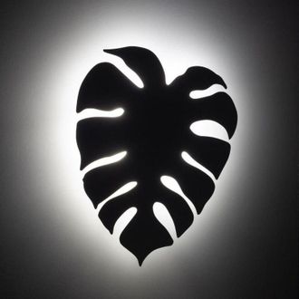 Luminosa Light Designs Tk Lighting Monstera XL Lampada da Muro Bianca 54 cm