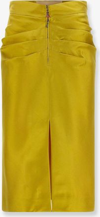 Valentino Gonna midi in shantung - VALENTINO - gender_Woman