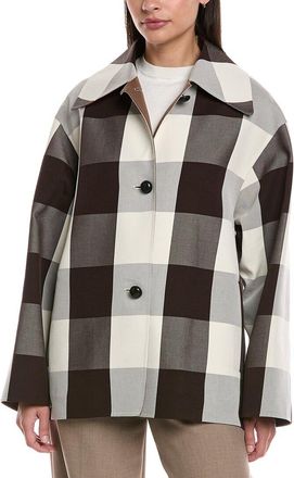 Lafayette 148 New York Oversized Swing Coat