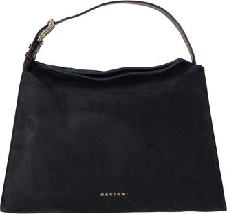 Orciani Trinity M Peach + Gold Calf Leather Shoulder Bag