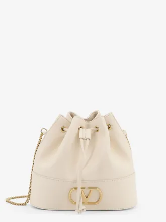 Valentino Garavani Borsa a secchiello VLogo Signature in pelle - VALENTINO GARAVANI - gender_Woman