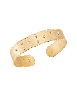 I.Reiss Company 14K 0.15 Ct. Tw. Diamond Cuff Bracelet