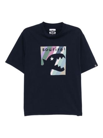 Sport b. Dino-print T-shirt - Blue