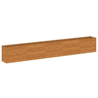 vidaXL Jardinera Acero Corten 482x50x69 Cm Vidaxl