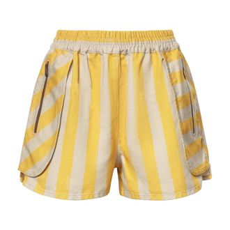 Fendi Short Shorts - female - Fendi - Short Shorts - Yellow - XS - Shorts