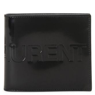 Saint Laurent East West Bi-Fold Logo Wallet