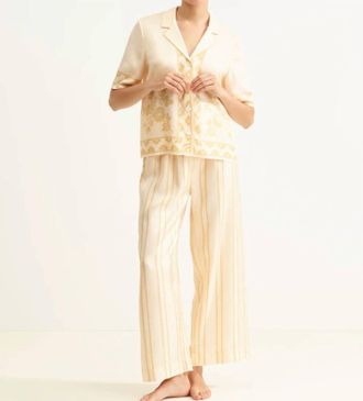 Eres Mentholee Silk Shirt In Panama Blond