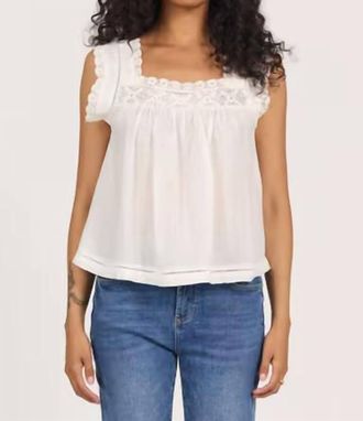 Dear John Denim Una Tank Top In White