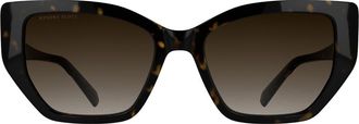 Kendra Scott Dira 56mm Butterfly Sunglasses in Dark Tortoise at Nordstrom