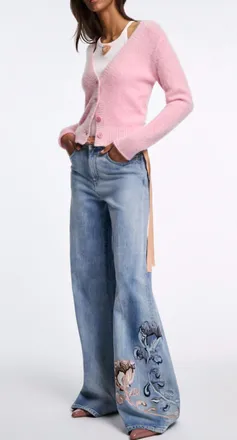 Dorothee Schumacher Luxury Love Cardigan In Candy Pink