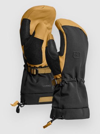 Ortovox Merino Freeride Manoplas marr&oacute;n