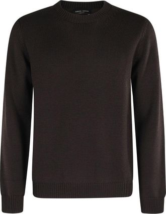 Roberto Collina Long-Sleeved Crew Neck Sweater