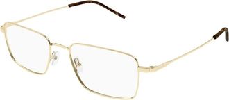 Saint Laurent SL 844 Eyeglasses - Heren - Brillen - Geel - 52 MM - Accessoires