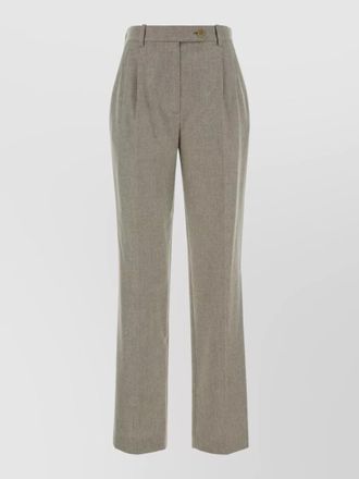 The Row tailored trousers with pleats and pockets