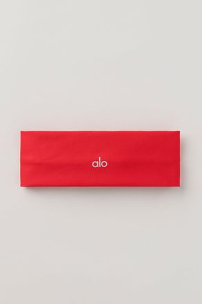 Alo | Airlift Headband in Bright Red