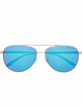 Michael Kors pilot-frame sunglasses - women - Metal (Other) - 59 - Gold