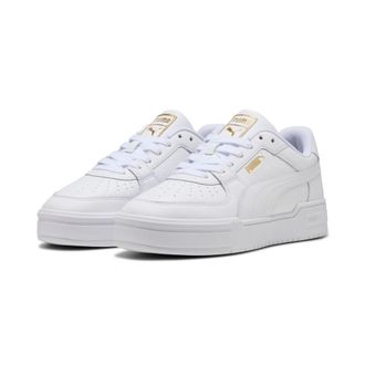 Puma Sneaker PUMA CA PRO CLASSIC II, Damen, Gr. 42,5, weiss (puma wei&szlig;), Leder, unifarben, Schuhe Sneaker