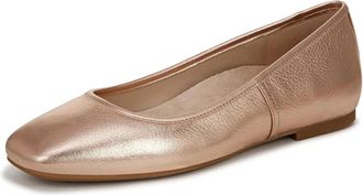 Vionic Orinda 2 J3141L4651 Ballet Flat Gold Comfort Shoes Hawk2710