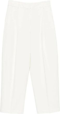 Via Masini 80 M648Lr860 Pantaloni dritti - - Trousers - Donna - Bianco - 2XL