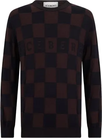 Iceberg Maglione Girocollo - - Knitwear - Uomo - Multicolore - XL