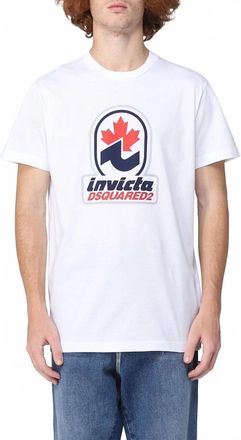 Dsquared2 Mens Short Sleeve T-Shirt In White
