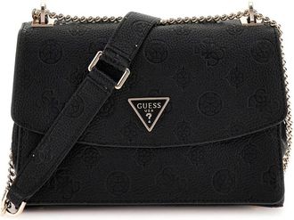 Guess Schoudertas Cresidia Logo - Dames - Schoudertassen - Zwart - ONE Size - Tassen