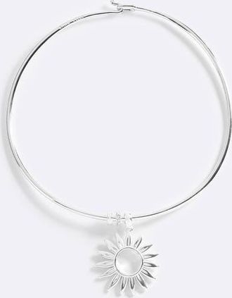 Emma Pills Desert Heat Choker in Silver at Nordstrom, Size 15