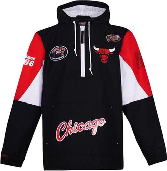 Mitchell & Ness x NBA Chicago Bulls Origins Pullover Hoodie Black OJPO5033-CBUYYPPPBLCK