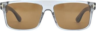 Tom Ford Philippe Brown Browline Mens Sunglasses FT0999 20E 58