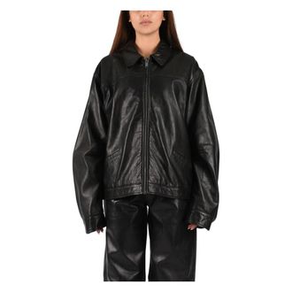 Haikure Giacca in pelle Jocelyn Silky - - Jackets - Donna - Nero - S