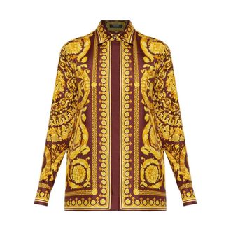 Versace Shirts, female, Multicolor, Size: L Top