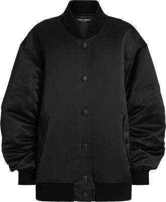 Dolce & Gabbana Zwarte Jas - Dames - Bomber jackets - Zwart - 2XS - Jassen