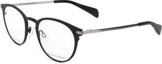 Rag & Bone Rag & Bone Mens 51 mm Black Opticals