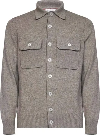 Brunello Cucinelli Uomo, Maglie, Grigio, XL, new